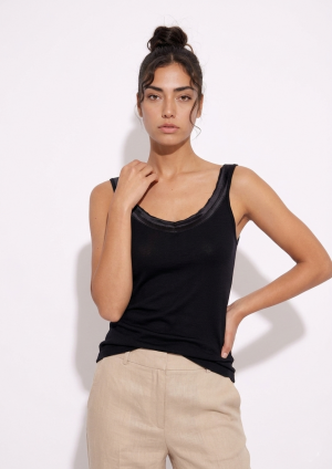 4200 canotta spalla larga collo tondo bordo doppio raso